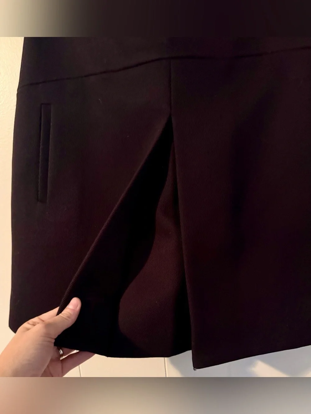 J. Crew Black Women’s Skort-Style Shorts